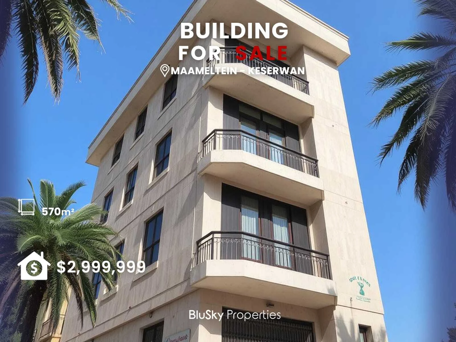 Building 570m² for Sale in Maameltein