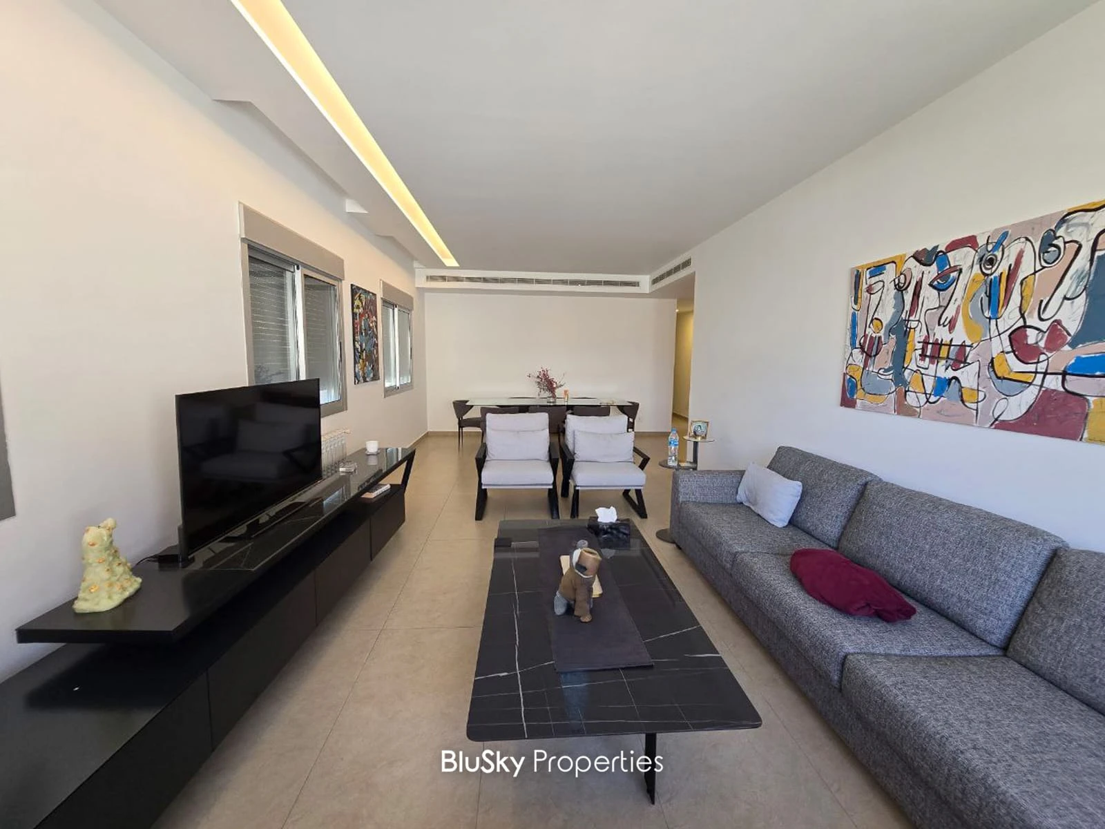 Apartment 150m² with Sea View for Rent in Mansourieh — الصورة 3