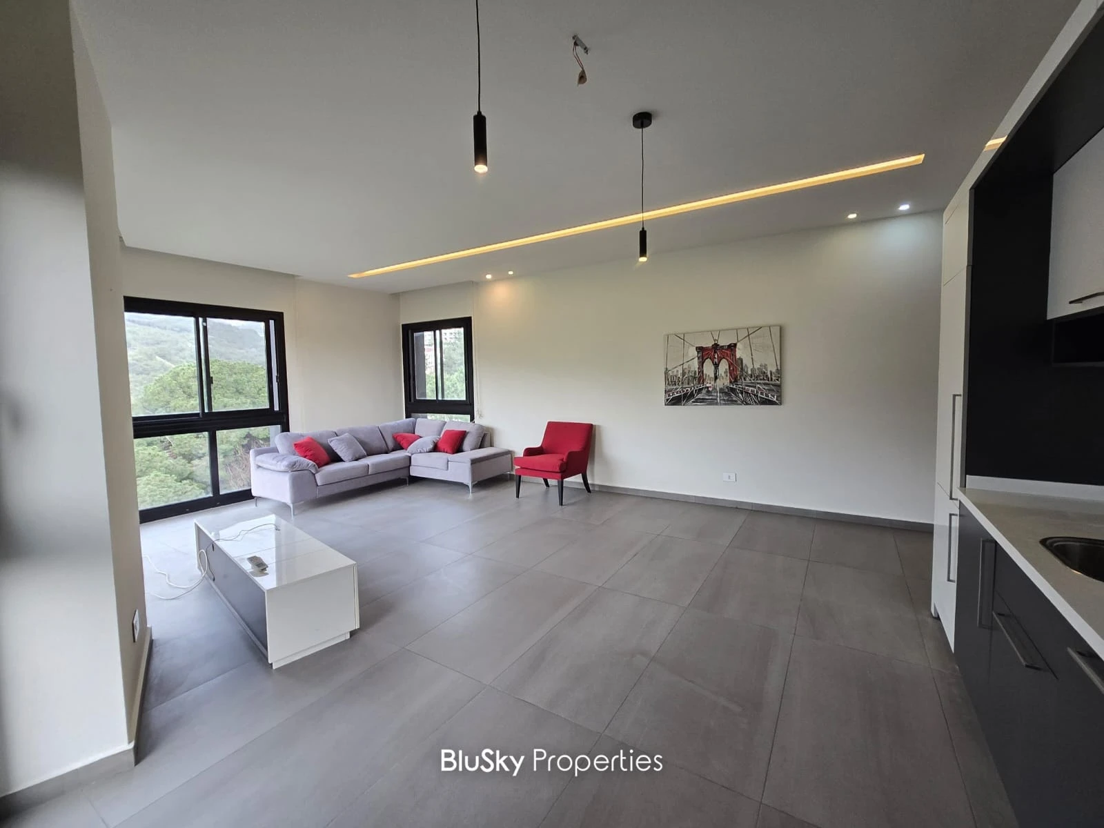 Apartment 80m² with Mountain View for Rent in Mansourieh — photo 3