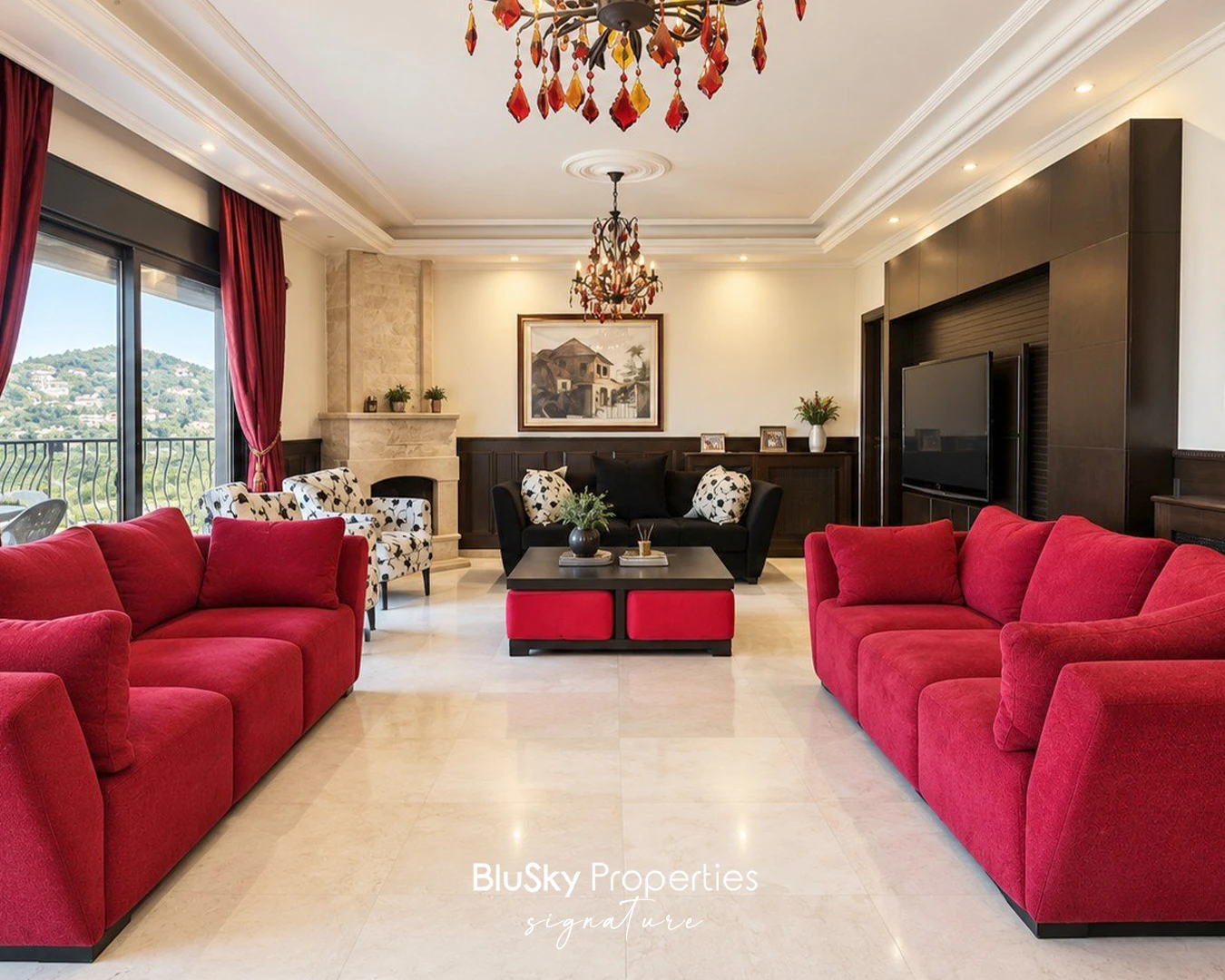 Apartment 420m² with Mountain View for Sale in Mar Chaaya