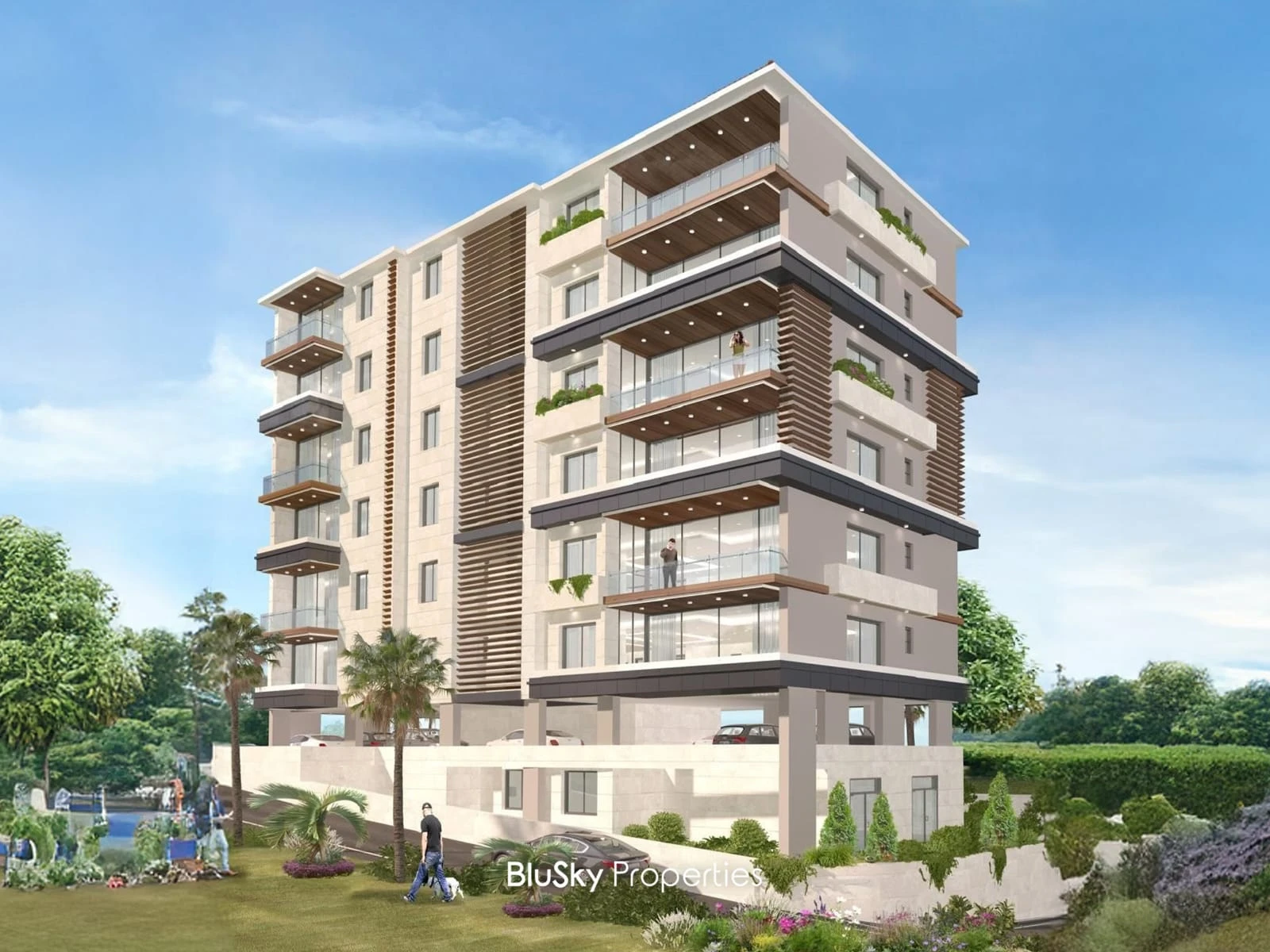 Apartments with Sea View for Sale in Sahel Alma