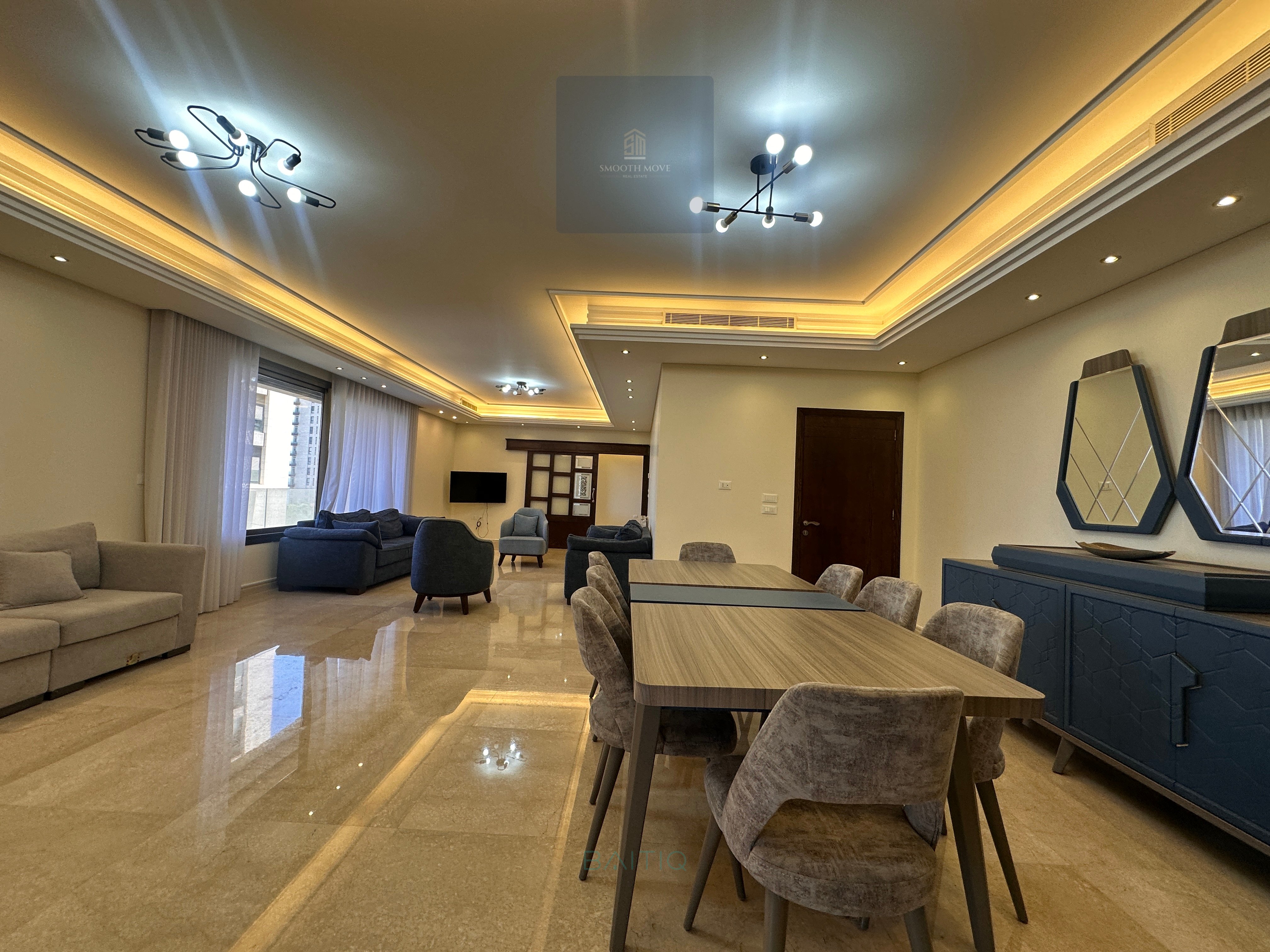 Spacious Seaview Apartment for Rent in Manara, Beirut — الصورة 7