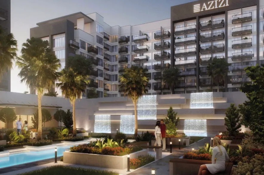 Prime Location, Studio for Sale, Azizi Beach Oasis 2 — الصورة 3