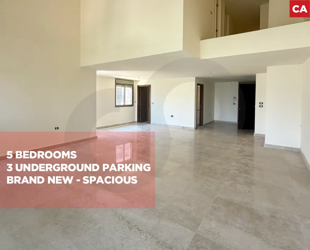Brand New Duplex/Located in a calm area/unobstructed mountain view/FATQA-KESEROUAN