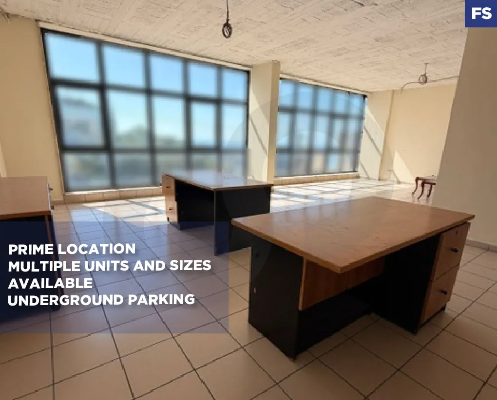 Showrooms/ Multiple sizes and layouts available/zouk mosbeh,keserouan