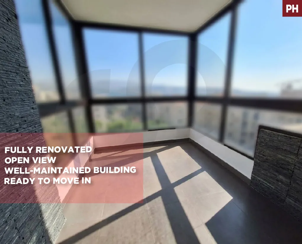 Fully Renovated Apartment/big storage room/4th floor/modern /mansourieh,metn