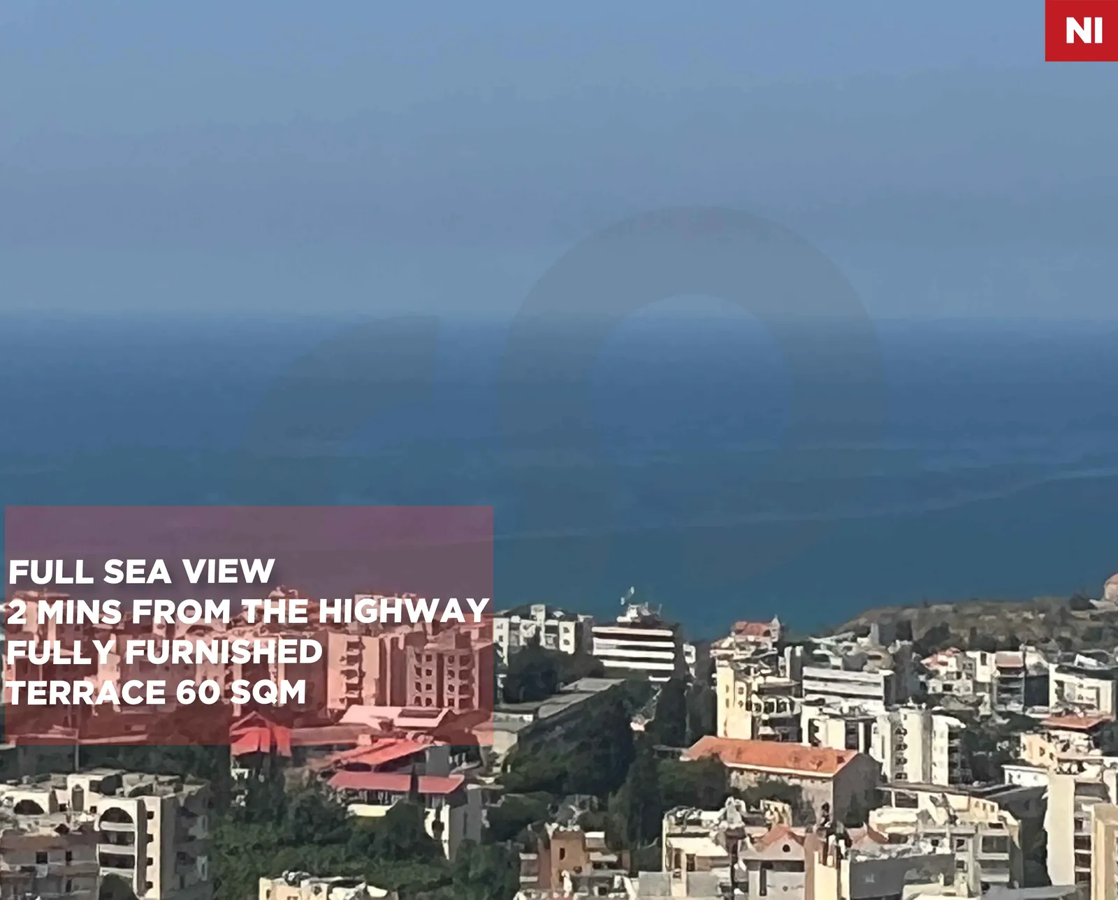 FULL SEA VIEW/ FULLY FURNISHED/JBEIL /Mins From the Highway