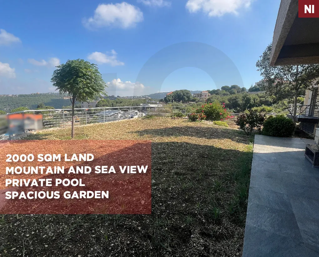 private pool/panoramic views/extraordinary space/bejjeh,jbeil
