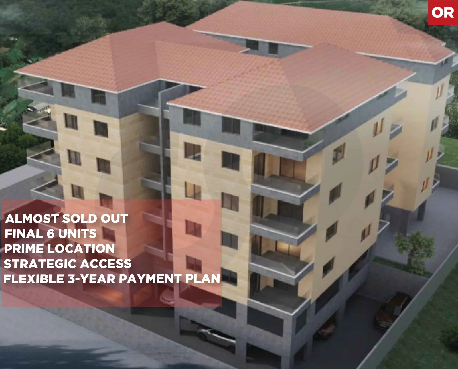 UNDER CONSTRUCTION PROJECT IN DAWHET AARAMOUN,ALEY /Flexible 3-Year Payment Plan