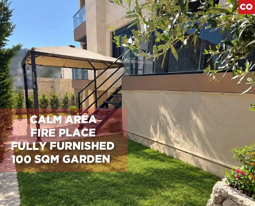 A perfect choice for those looking for comfort, privacy, and outdoor space in a peaceful location./fully furnished/cozy fireplace/fatqa,keserouan /RER#CO140832