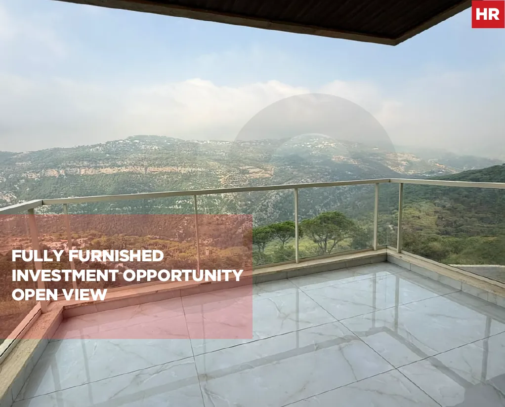 Fully Furnished Apartment/Investment Opportunity/Open View/AABADIYEH-BAABDA — الصورة 1