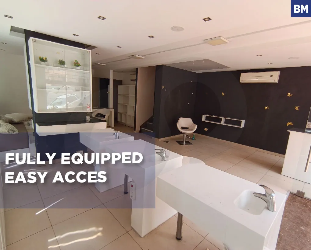 Commercial space/ visibility/high traffic area/zouk mikael,keserouan