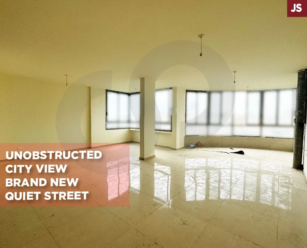 brand-new apartment/quiet street/chimney /spacious/hazmieh,baabda