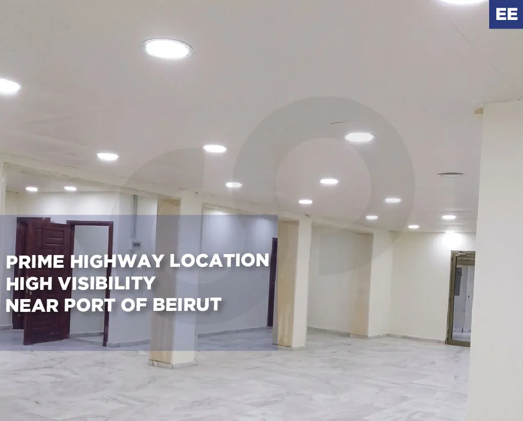 350 SQM OFFICE/commercial office space/convenient access/bourj hammoud,metn — الصورة 1