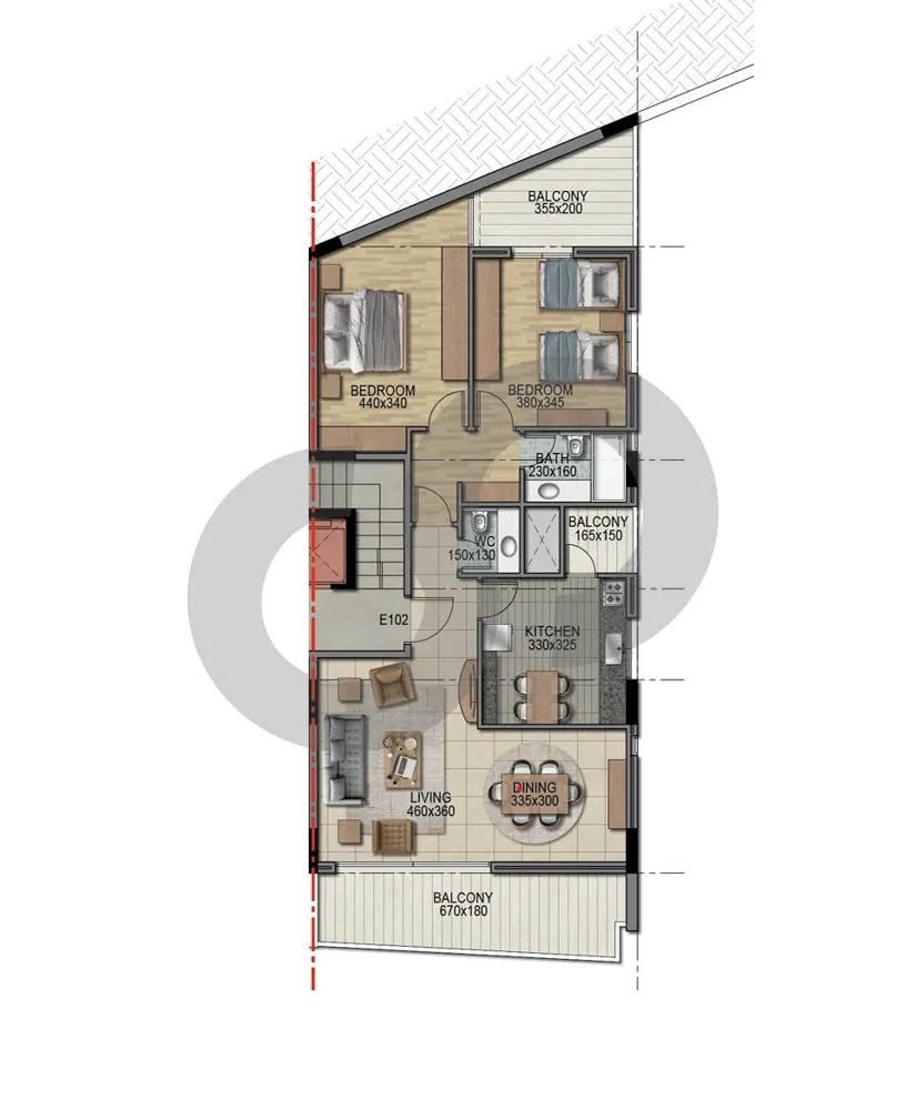 under-construction/5-year payment/Broummana Jouret El Ballout,metn — الصورة 2