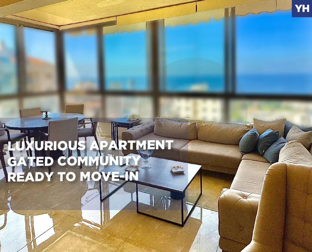 190 sqm/fully furnished/prestigious/coastal lifestyle/KFARYASSINE,KESEROUAN