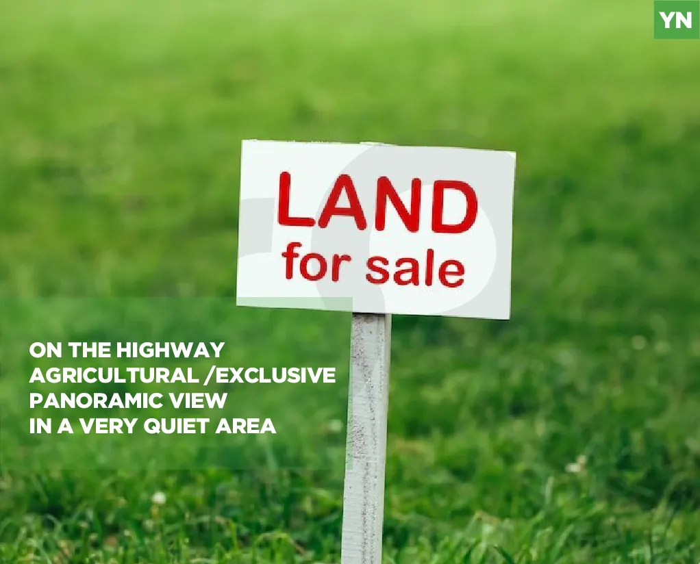 Land for Sale/on the highway/ prime area/KFAR HAOURA-ZGHARTA