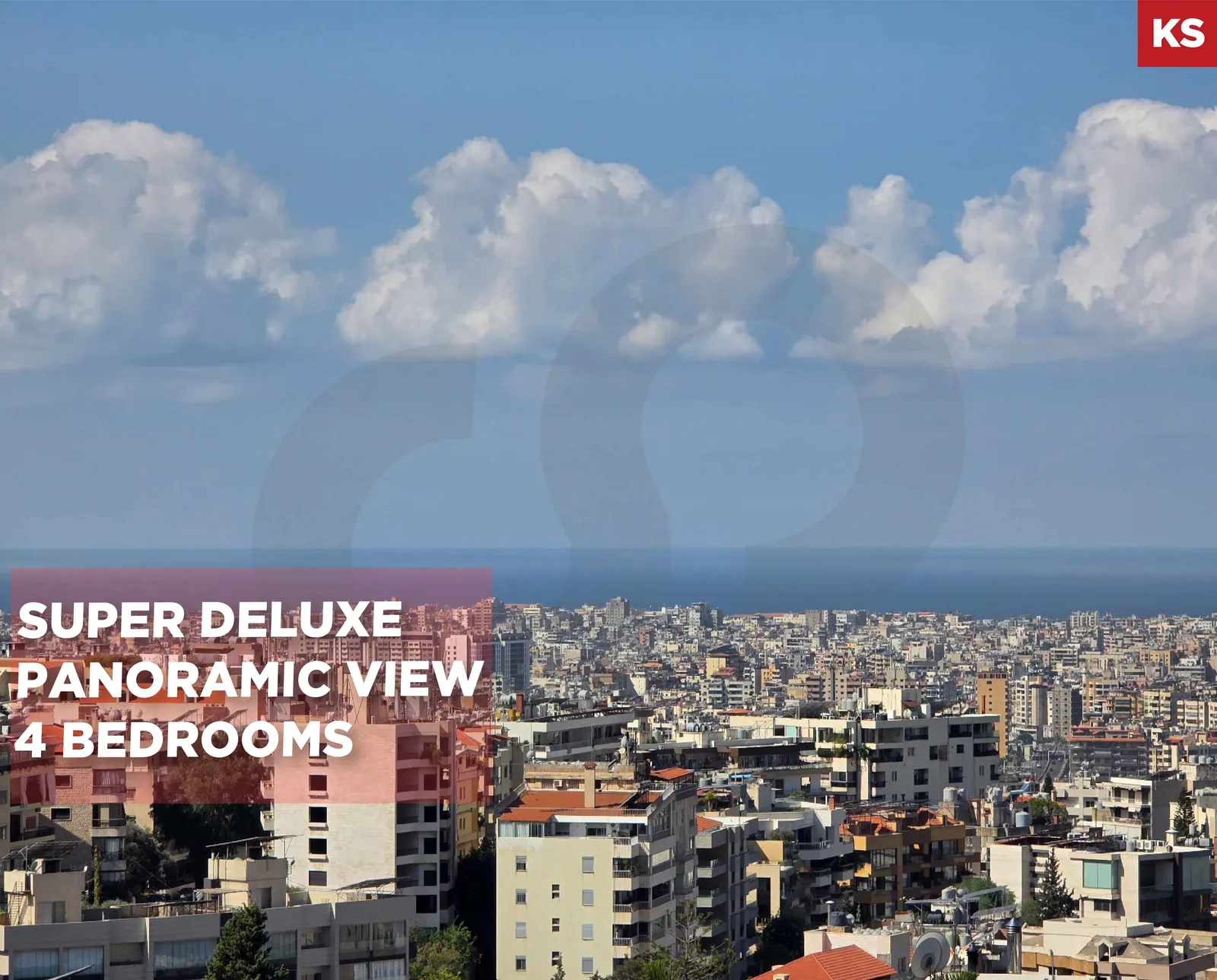 PANORAMIC VIEW/ Super Deluxe/Hazmiyeh-Mar Takla,BAABDA