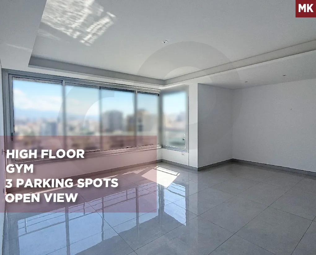 new building/HIGH FLOOR/GYM/Prime location/ACHRAFIEH,BEIRUT
