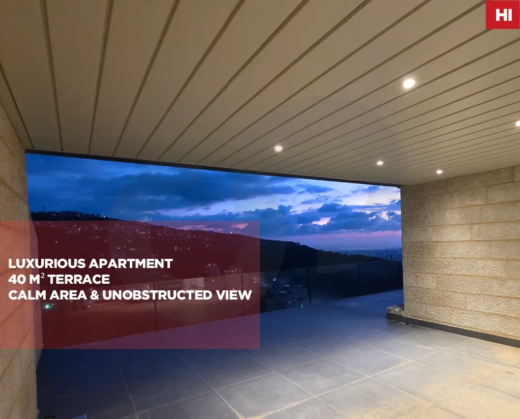 Luxurious Apartment For Sale/Prime Location/Calm Area/ Unobstructed View/QENNEBET BROUMMANA-METN — الصورة 1