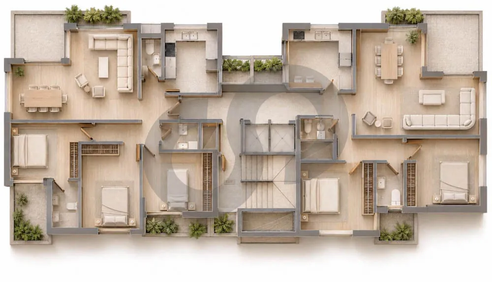 UNDER-CONSTRUCTION/modern living/high-end/ SIN EL FIL,METN — الصورة 3