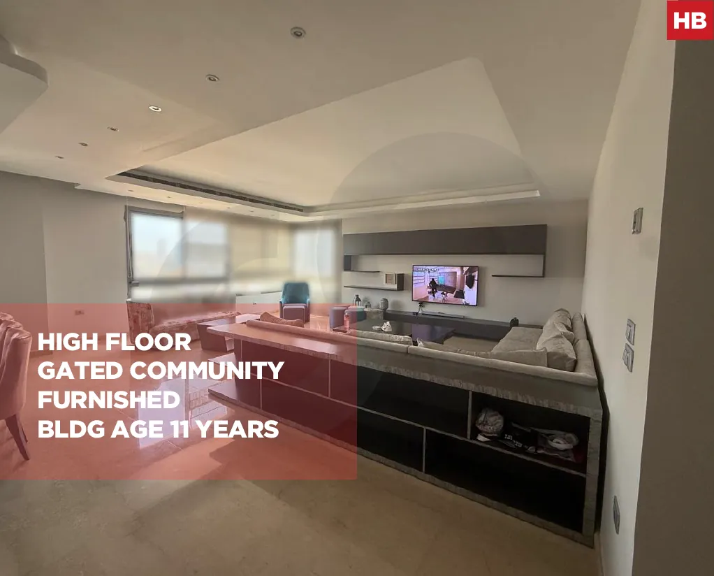 Apartment for sale/Fully furnished/unobstructed view/BADARO-BEIRUT