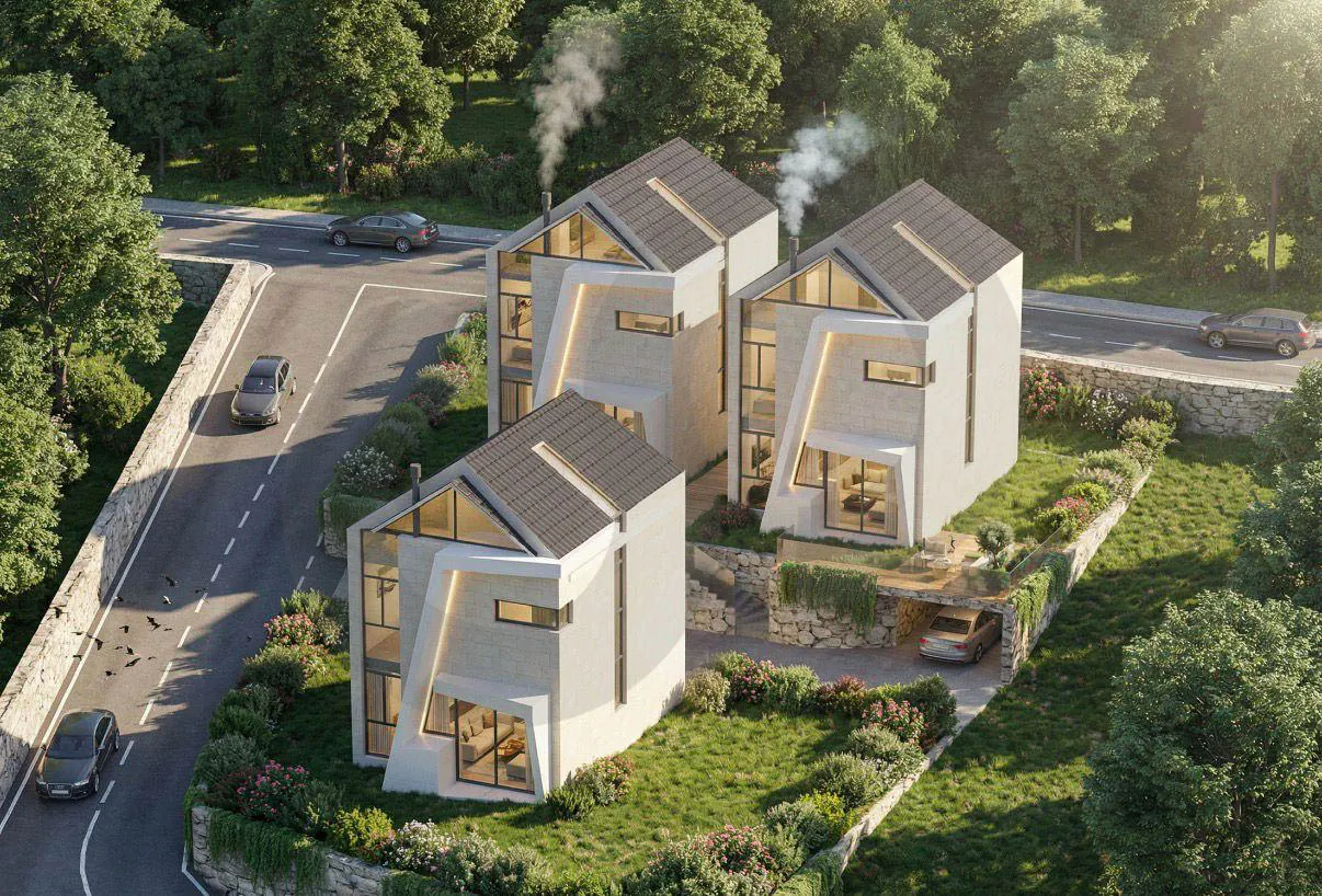 Under construction Villas/25% downpayment/Elevated mountain living/LAQLOUQ-JBEIL — الصورة 2