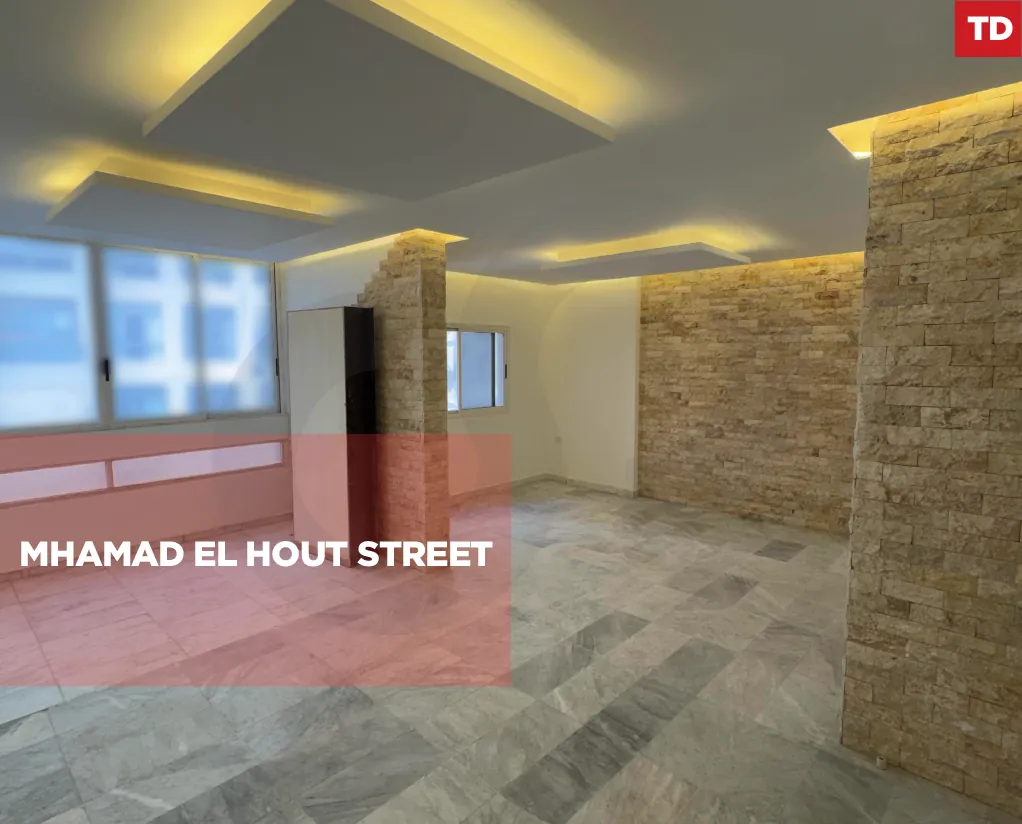 165 SQM Apartment For Sale/Fully Renovated/RAS EL NABAA-BEIRUT /REF##TD141095