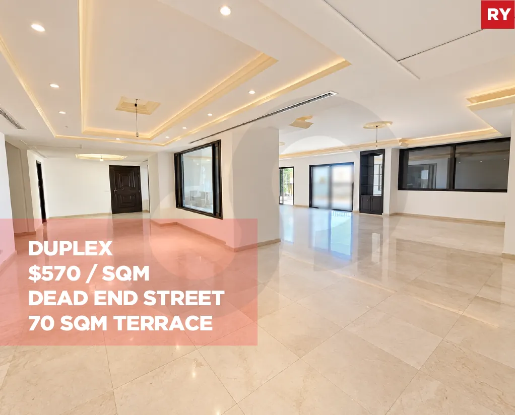 700 sqm duplex Apartment For Sale/Dead End Street/HARET SAKHER-KESEROUAN