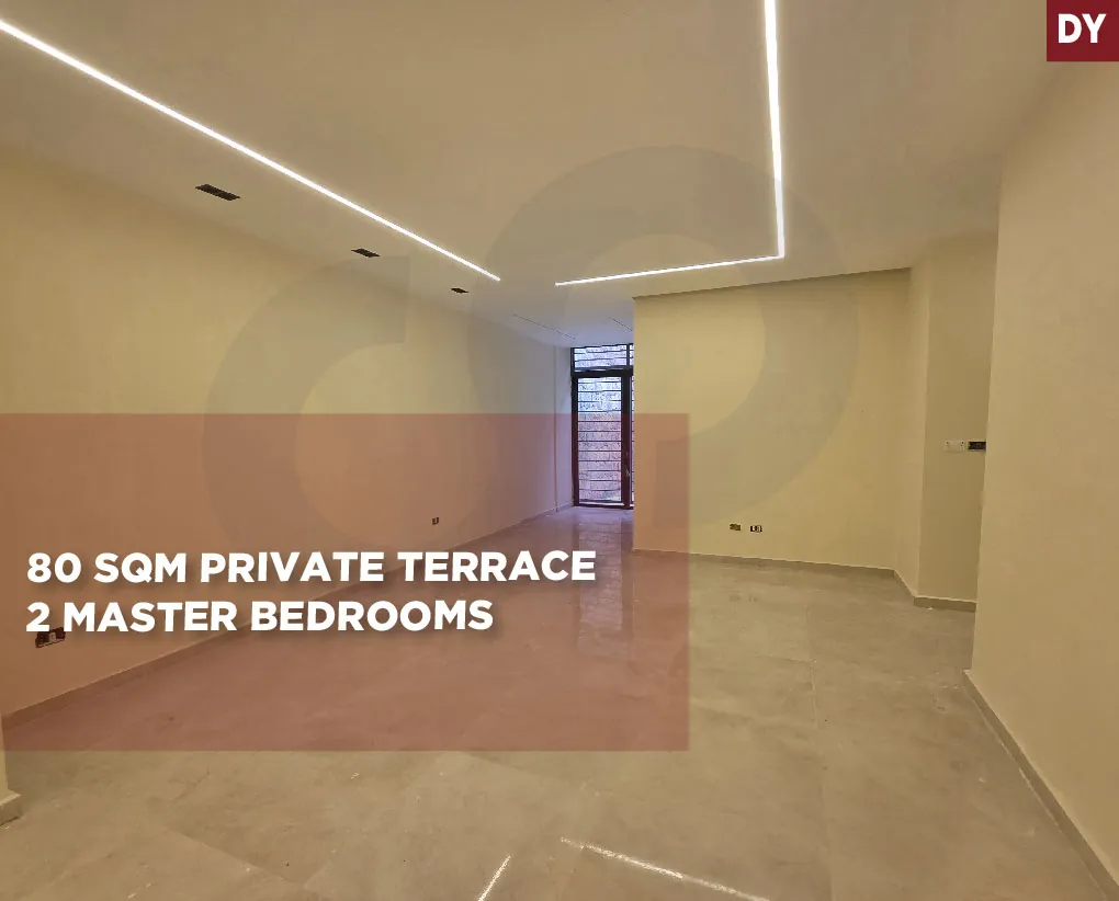 PRIVATE TERRACE/PRIME LOCATION/170 SQM APARTMENT/AIN EL RIHANEH,KESEROUAN