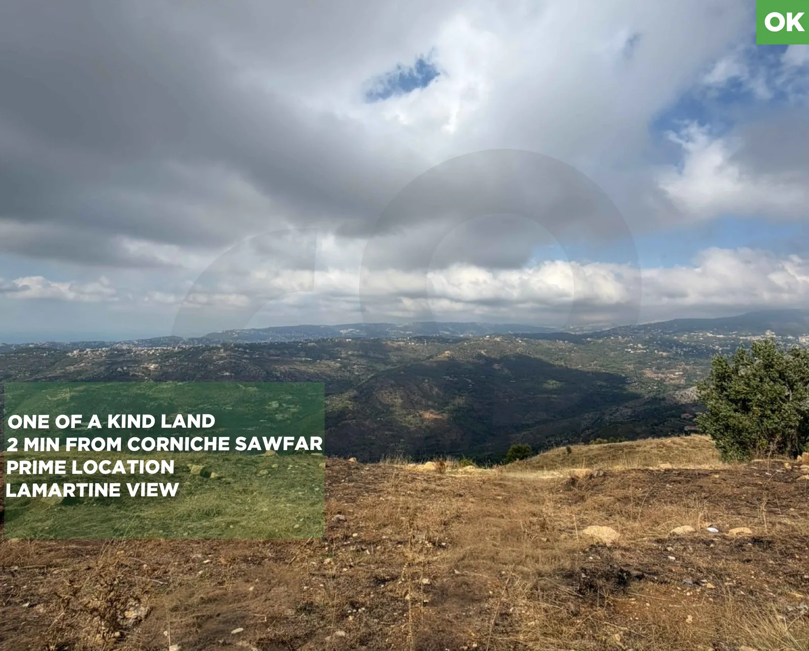 LAND/easy access directly from the main road/SAWFAR,ALEY