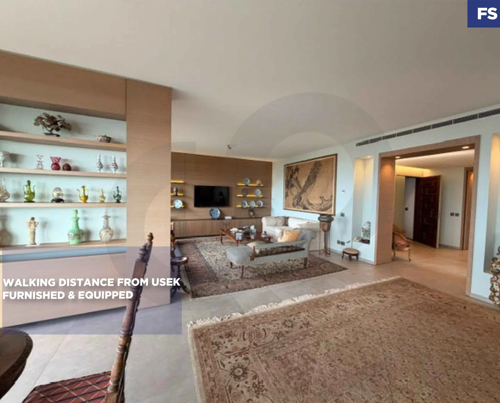 RENT/FURNISHED AND EQUIPPED/Walking Distance from USEK/KASLIK,KESEROUAN