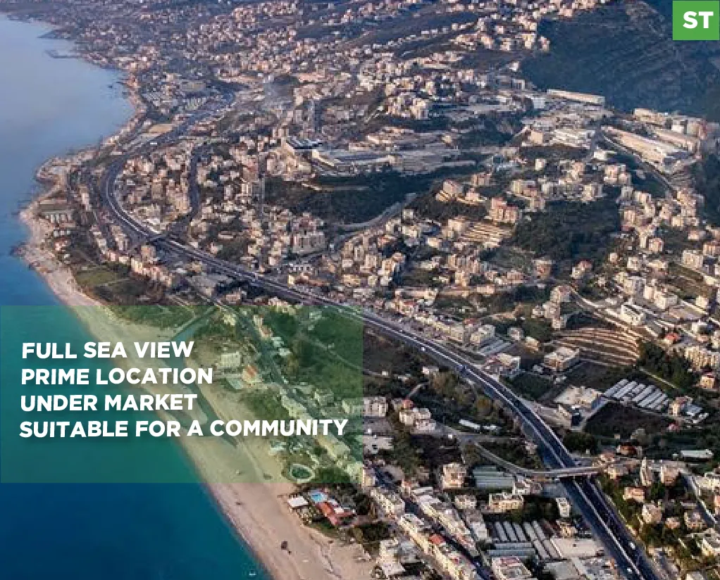 Land for sale/PRIME LOCATION/FULL SEA VIEW/OKAIBE-KESEROUAN