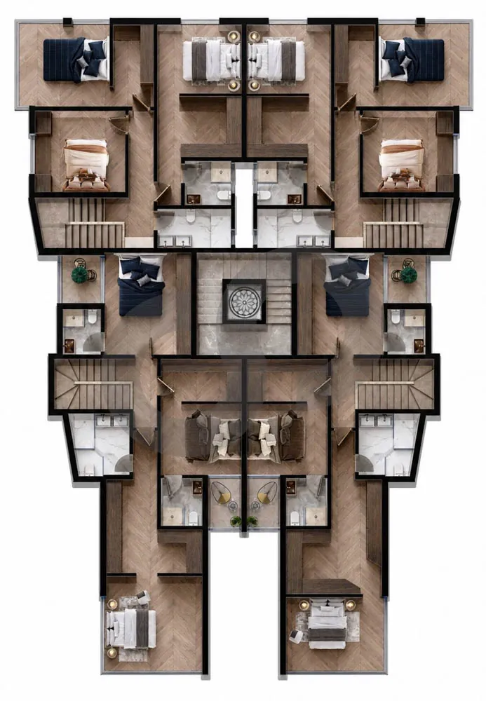 Luxury Smart Duplex/High-End Finishing/40% down payment/Majdelyoun,SAIDA — الصورة 3