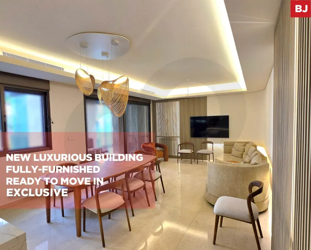 Fully-furnished Apartment for sale/New luxurious building/ Ready to move in/SAHEL ALMA-KESEROUAN