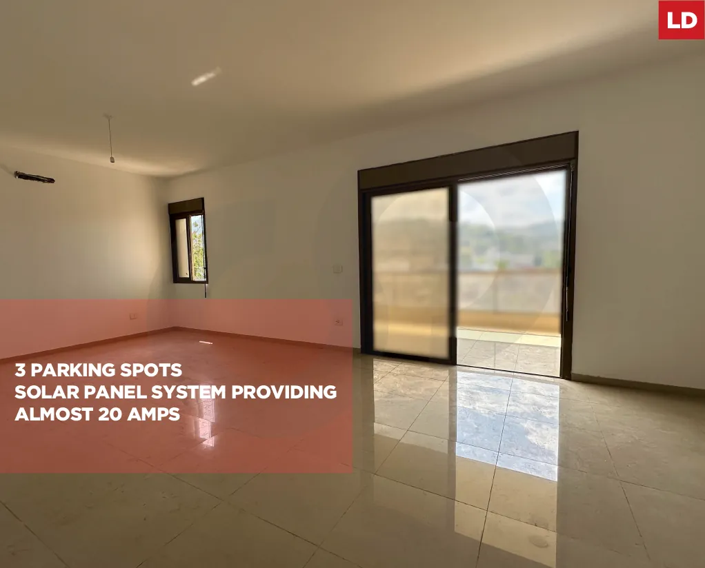 Spacious And Bright 190 SQM Apartment for Sale/Open view/BETCHAY-BAABDA