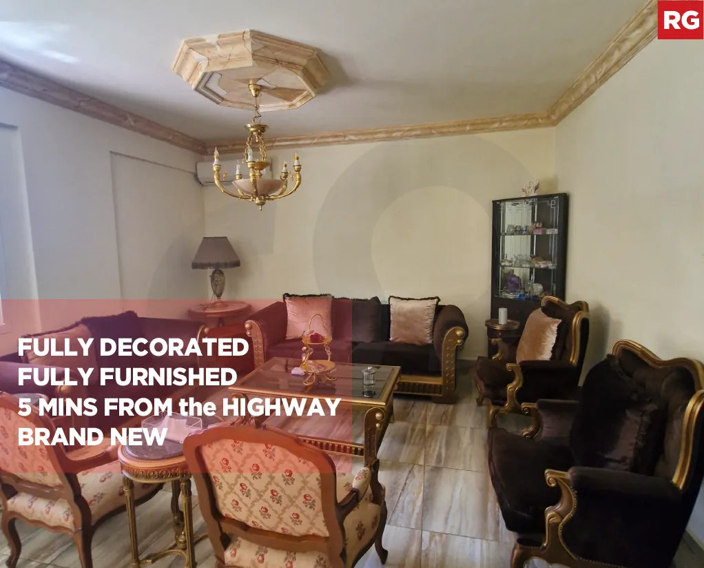 Brand new apartment/Fully furnished and decorated/5 mins from the High way/BLAT-JBEIL
