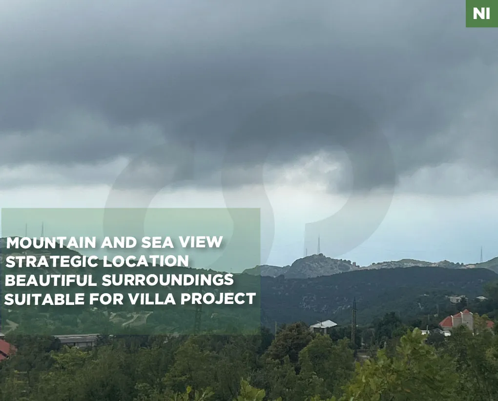 MOUNTAIN SANCTUARY/LAND/ hillside plot/panoramic views/MECHMECH,JBEIL