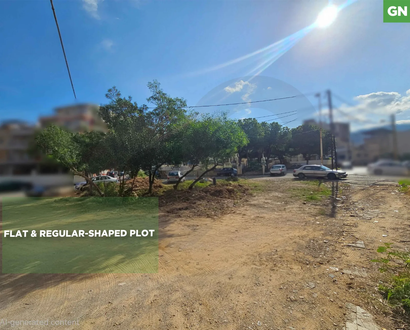 LAND/Baouchriye,METN /Suitable for the construction of a residential building
