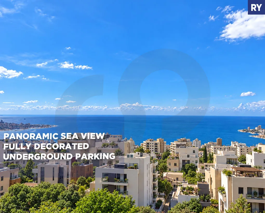 newly renovated/fully decorated/ calm area/sea view/SAHEL ALMA,KESEROUAN