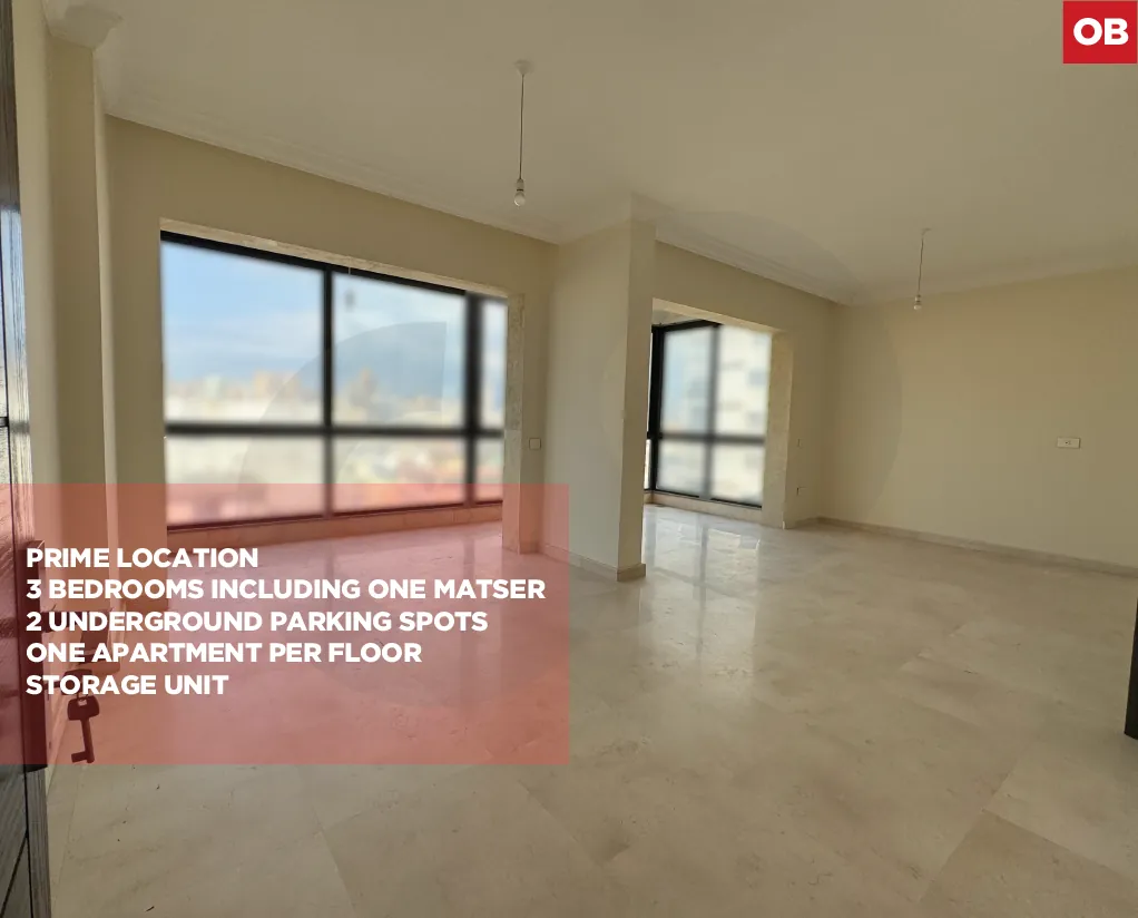Apartment for Sale/Prime residential area/well-maintained building/BADARO-BEIRUT