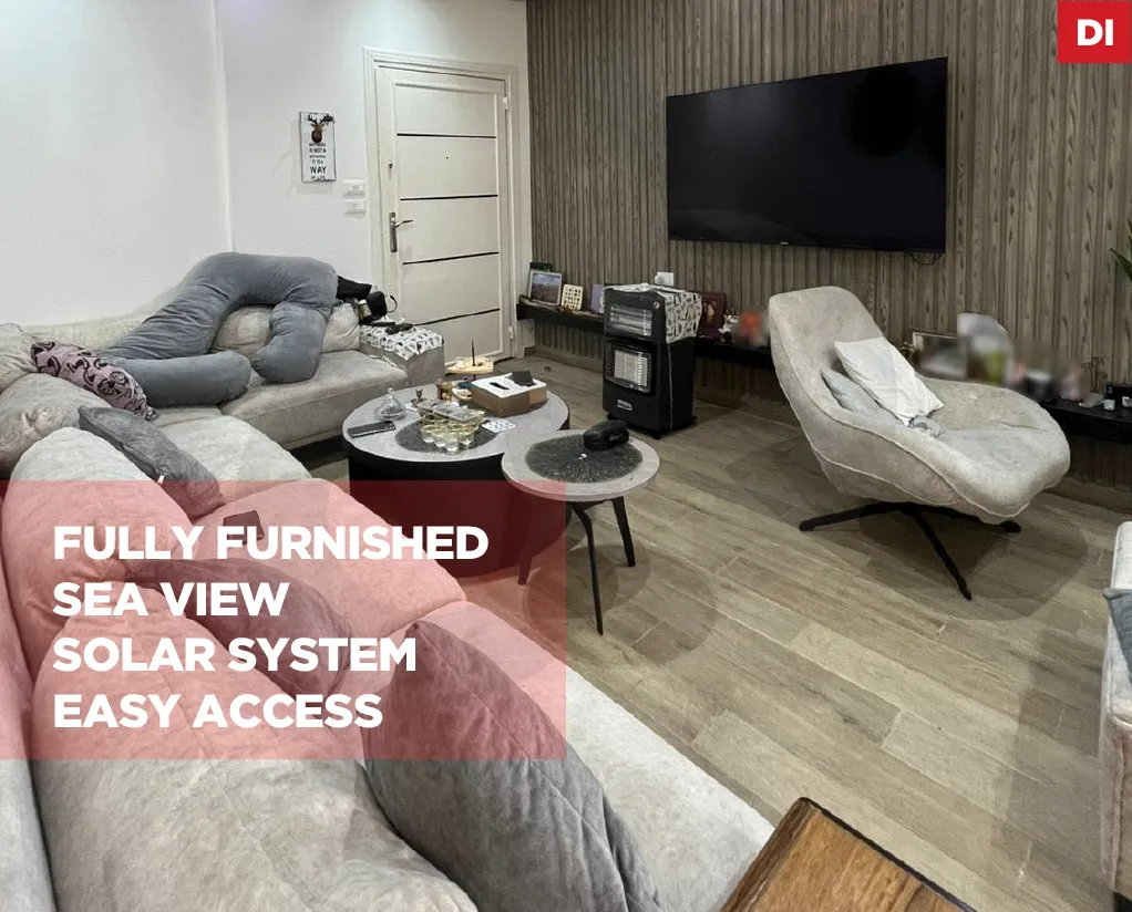 Fully furnished Apartment/Sea View/Easy Access/JIYYEH-CHOUF