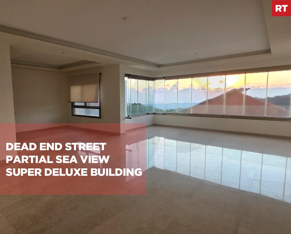 Spacious Apartment For Sale/Super deluxe building/Very calm area/AIN SAADEH-METN