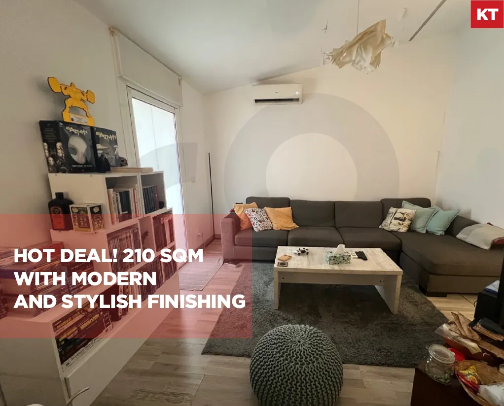 Apartment for Sale/Modern and stylish finishing/panoramic view/MAZRAAT YACHOUH-METN