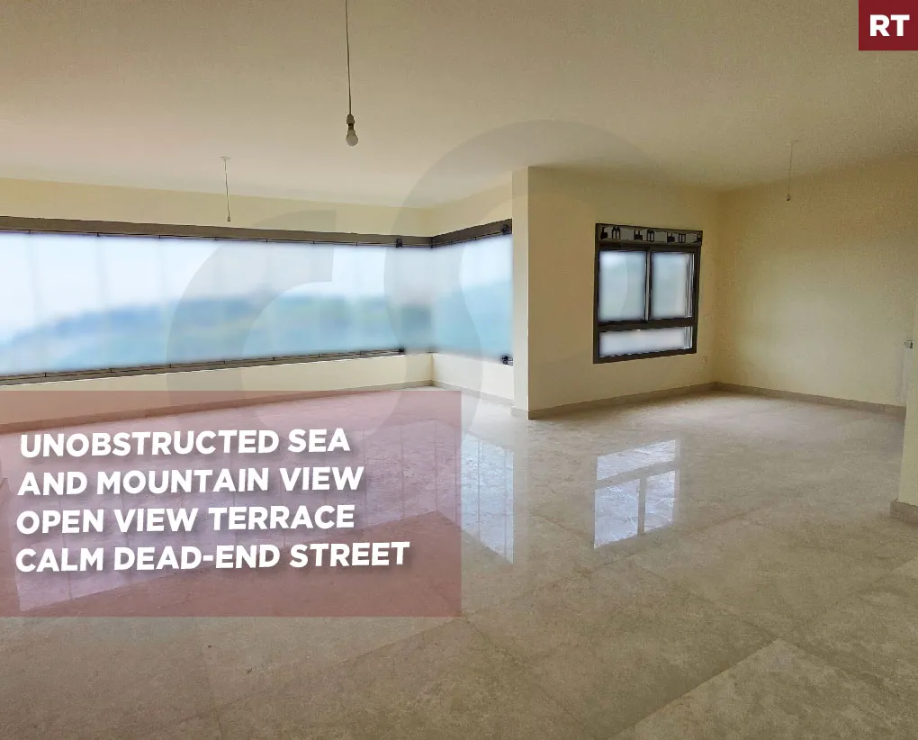 duplex/ mountain and sea view/prime location/calm /Ain Saadeh,METN
