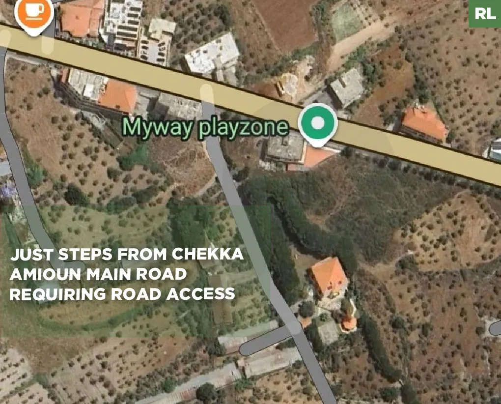 1150 sqm land/prime location/ ready for immediate development/Kfarhazir,koura