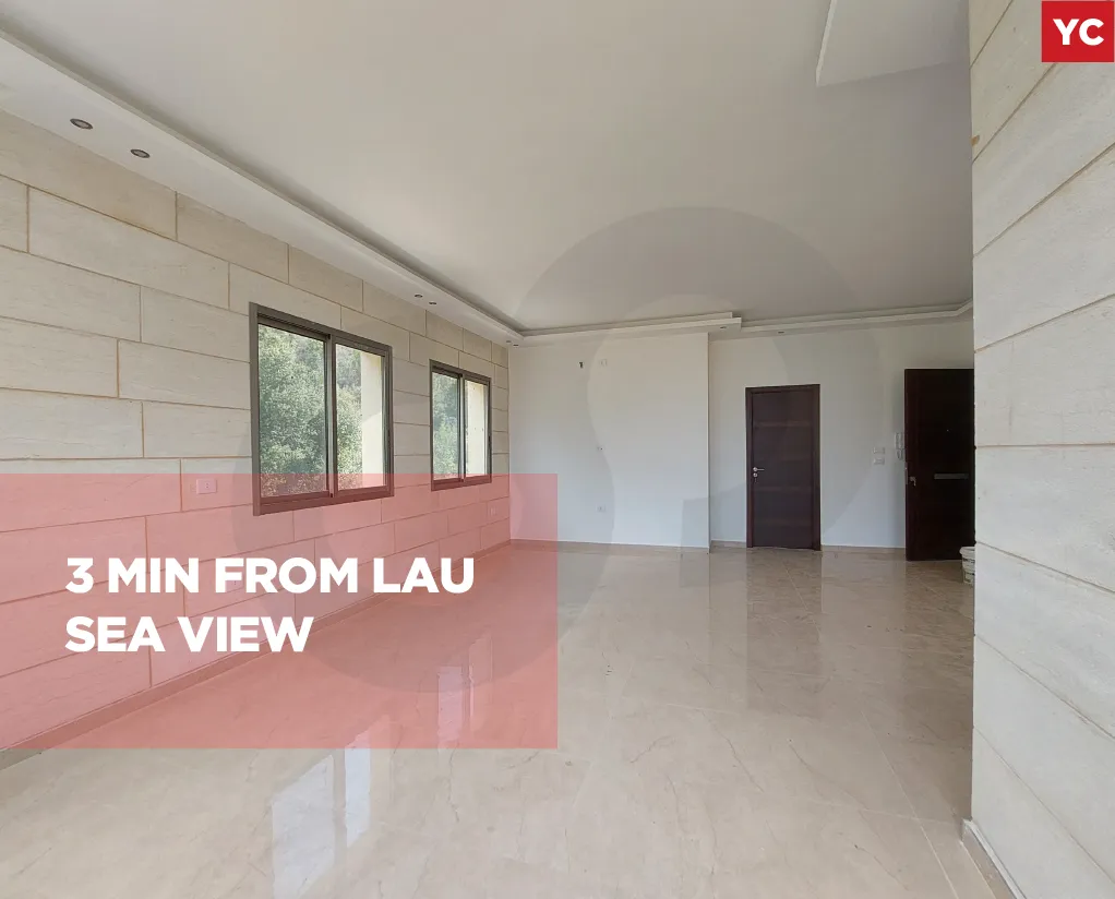 Duplex Apartment for sale/Sea view/3 min from LAU/BLAT-JBEIL