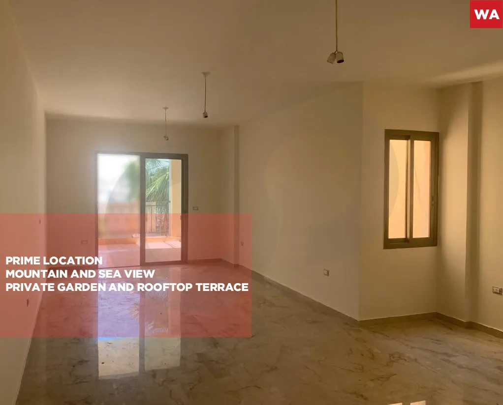 Duplex Apartment for Sale/Prime location/mountain and sea view/AARAMOUN-ALEY