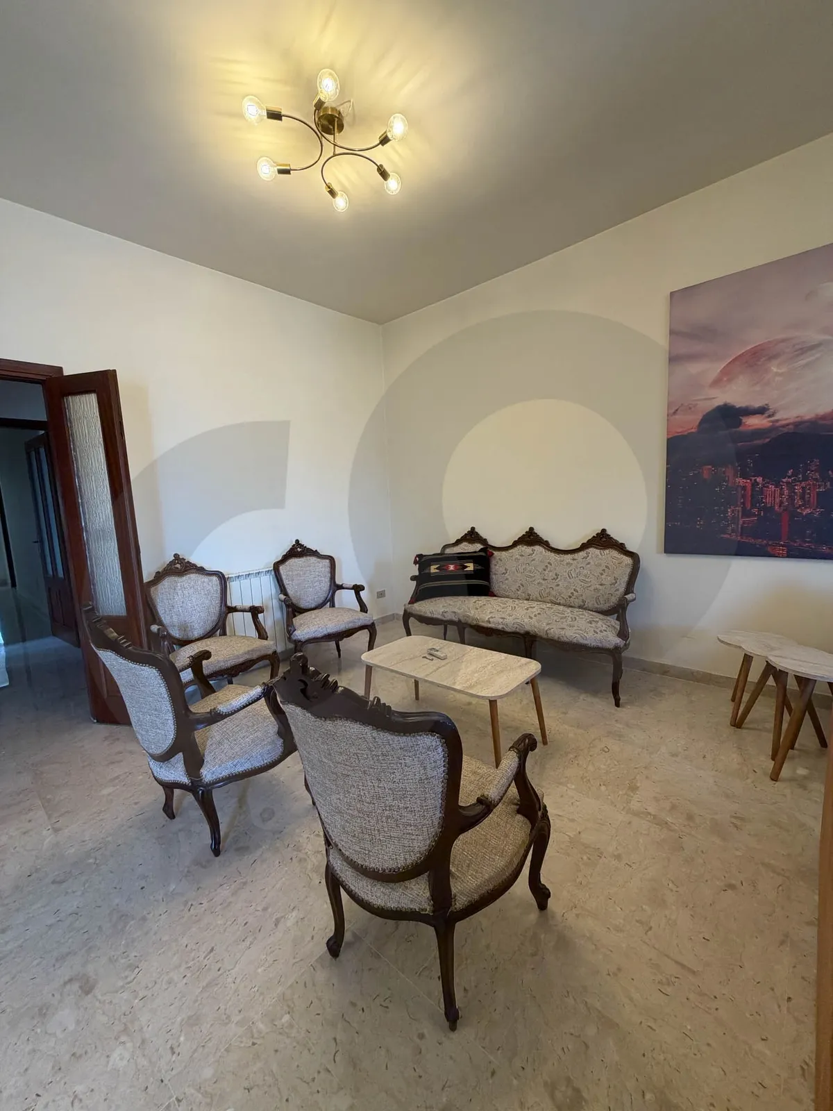 Fully furnished Apartment for rent/Unobstructed sea view/MAZRAAT YACHOUH-METN — الصورة 3