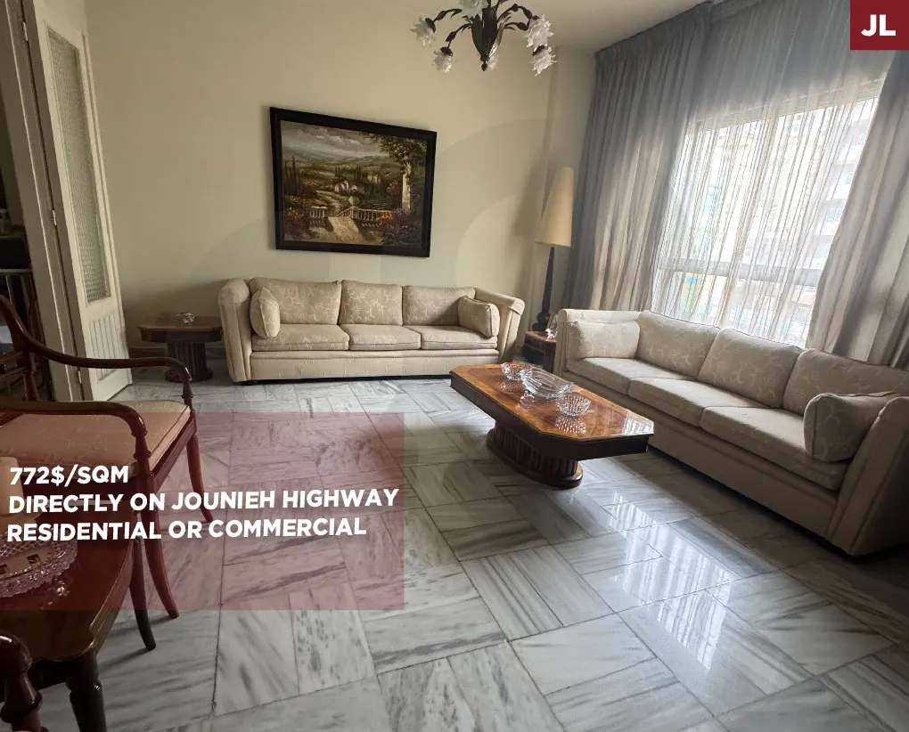 excellent accessibility /strong potential/Spacious /Jounieh,KESEROUAN
